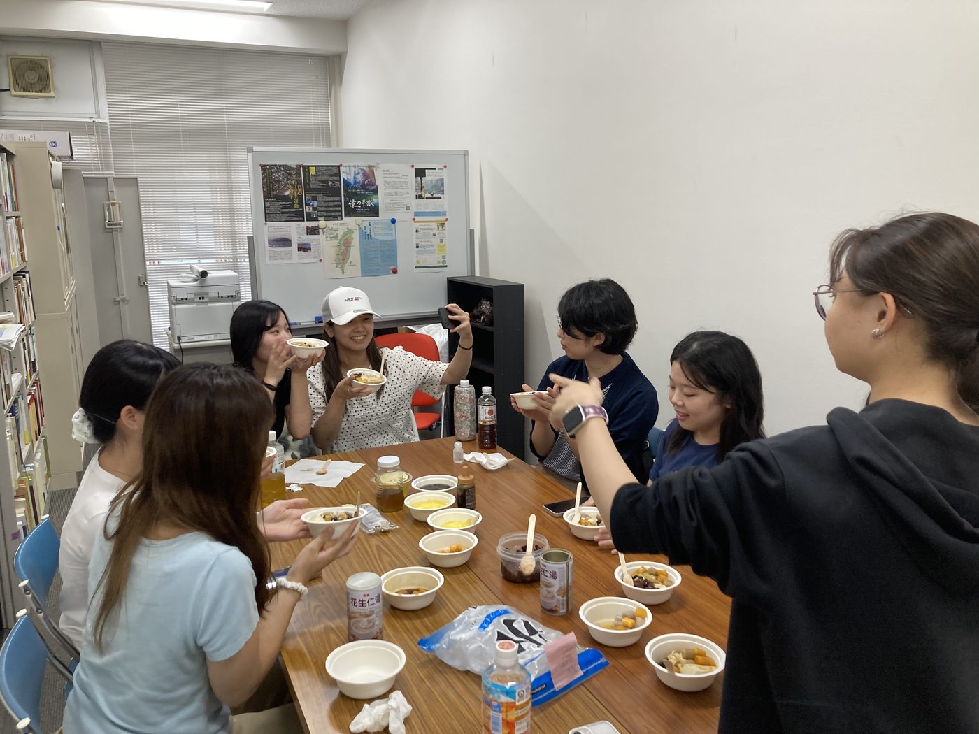 和気あいあいのゼミ時間。