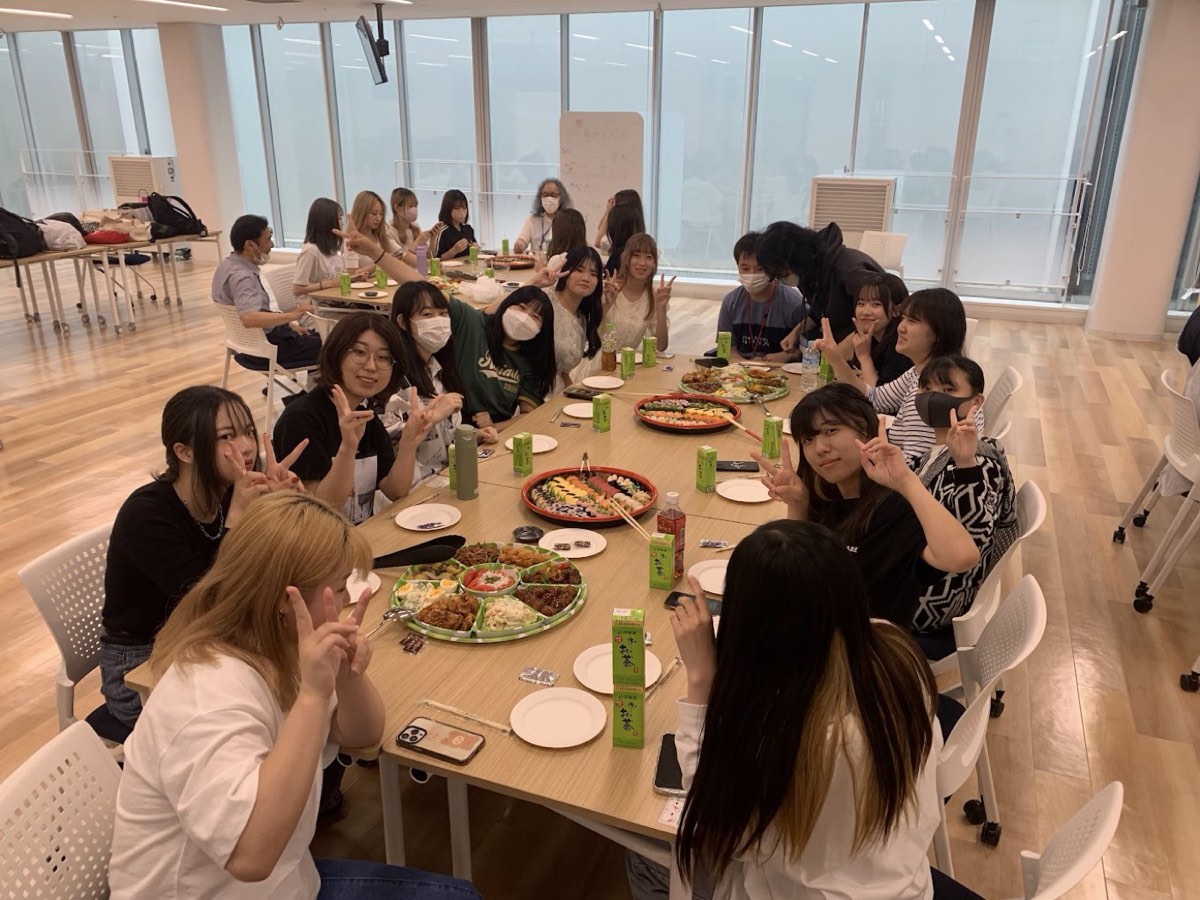 一年生の交流会の写真
