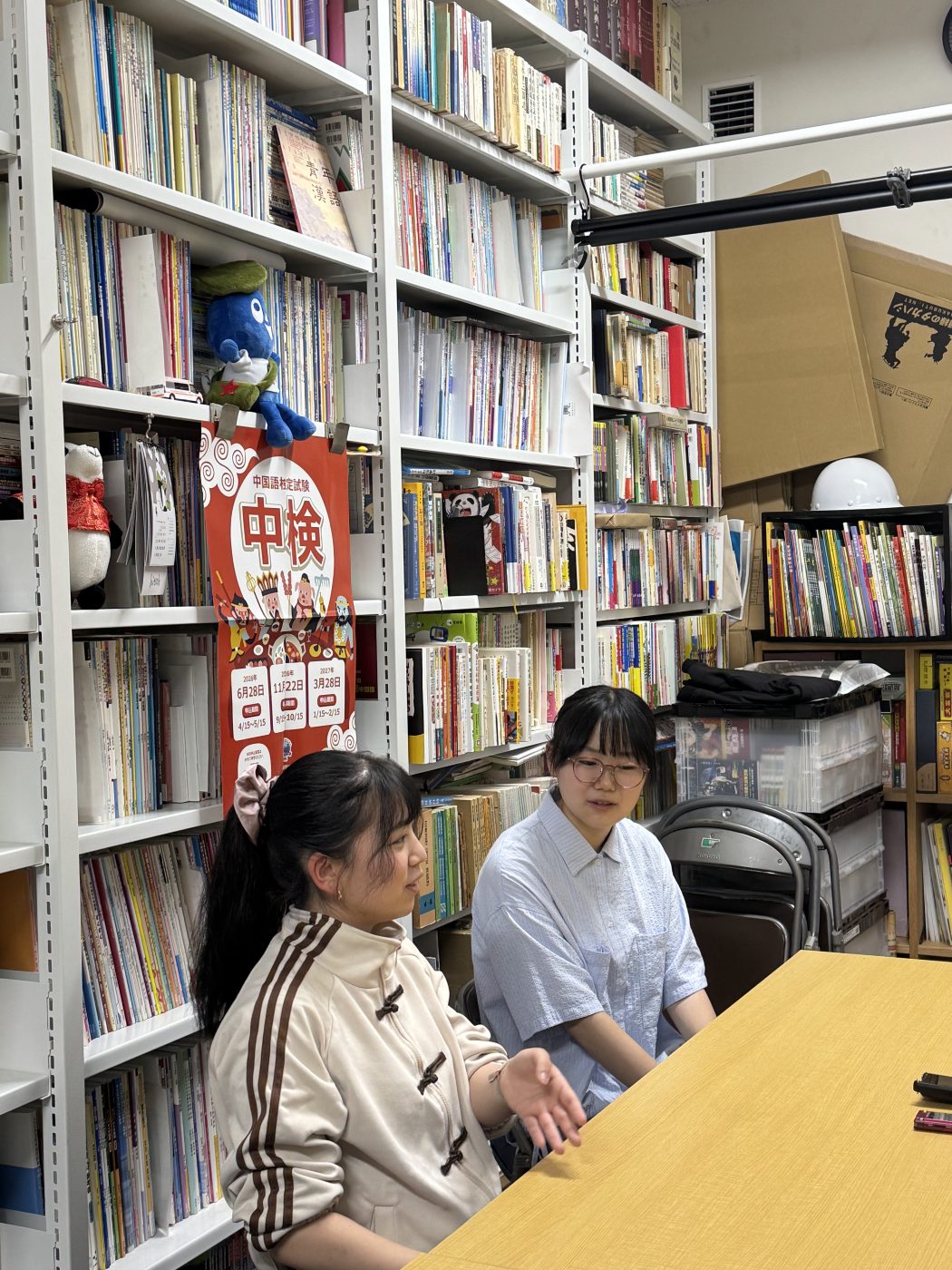 WEB雑誌・留学体験の取材の写真